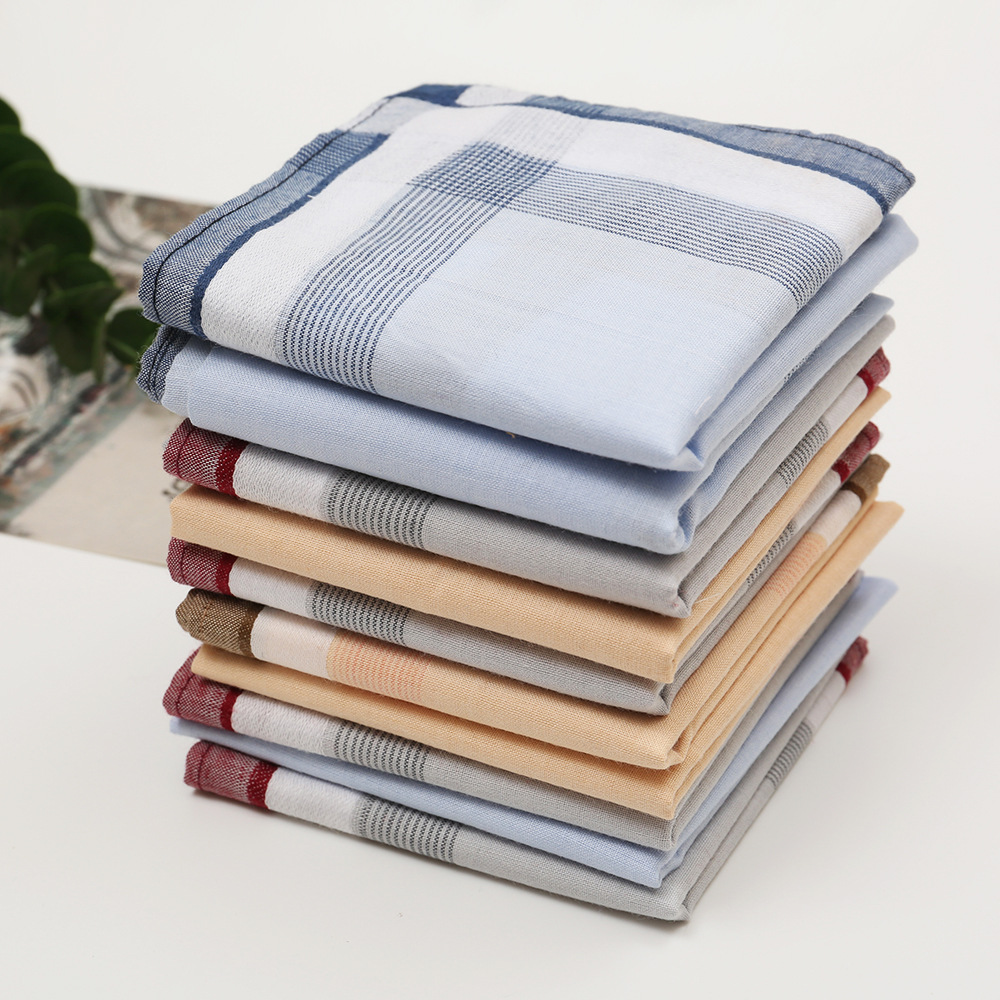 Pocket Square Set - 3/6/12 pezzi fazzoletto in puro cotone