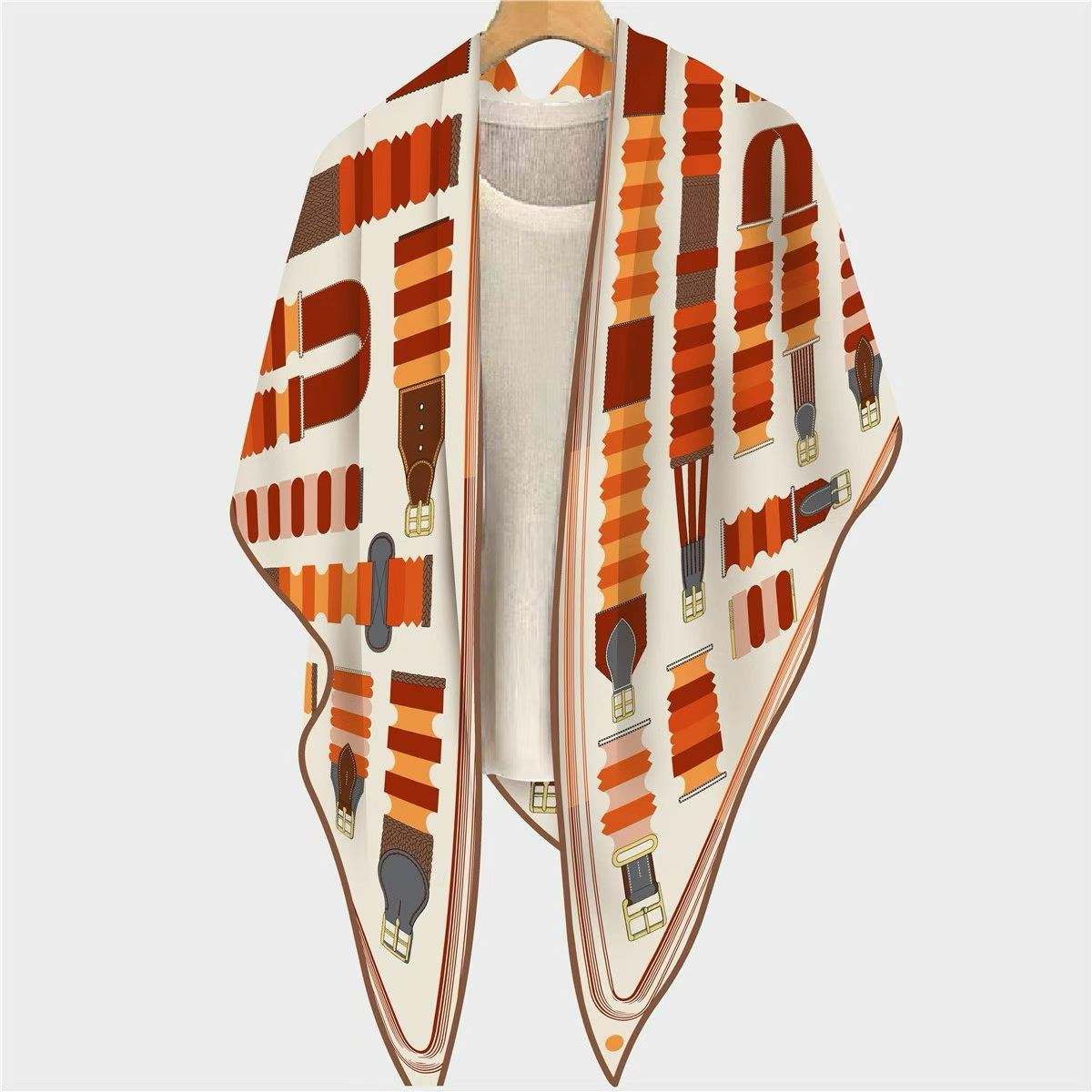 Pashmina Wrap Large - Sciarpa in Seta e Cashmere a