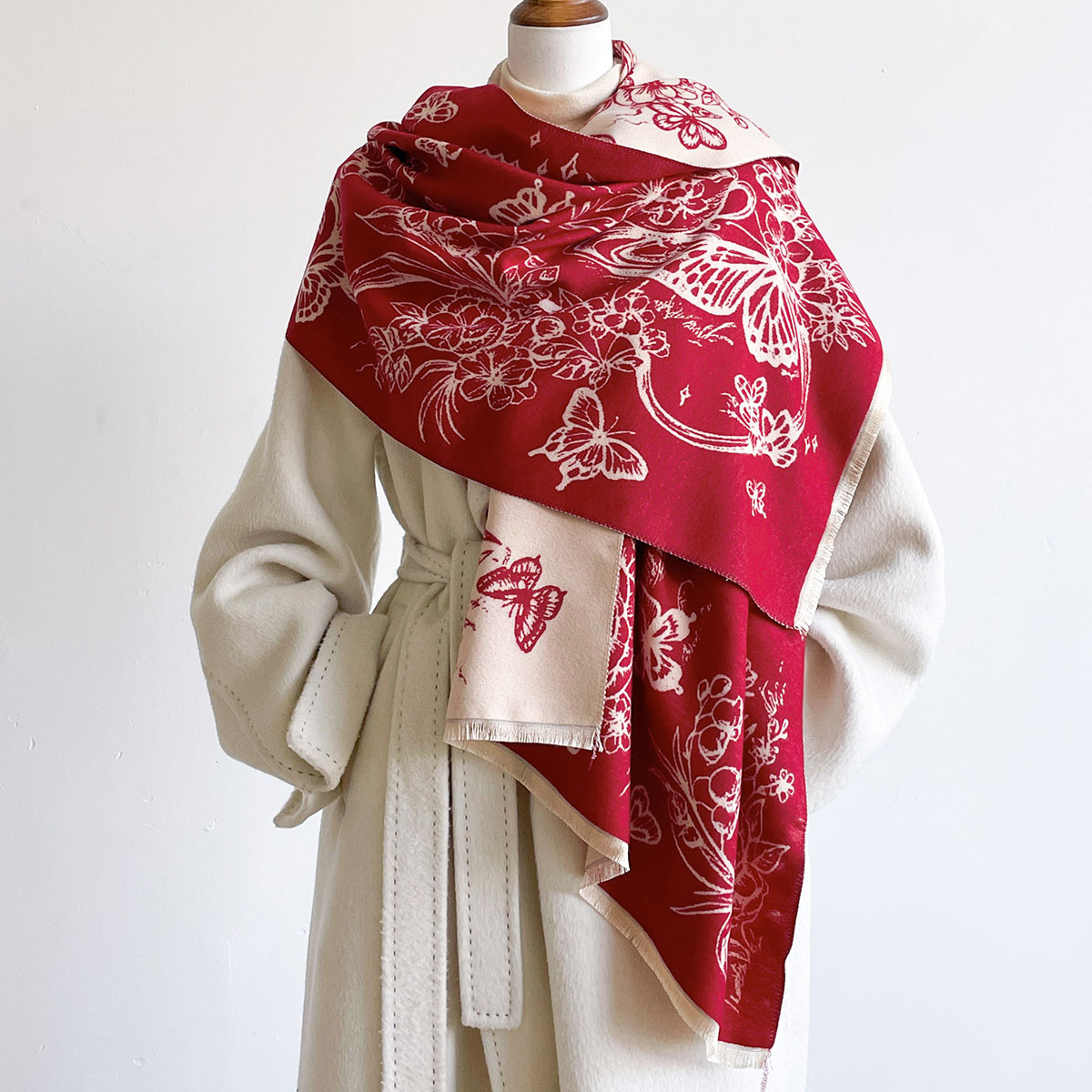 Sciarpa in finto cashmere per  - Pashmina Wrap Large recensione e prezzo