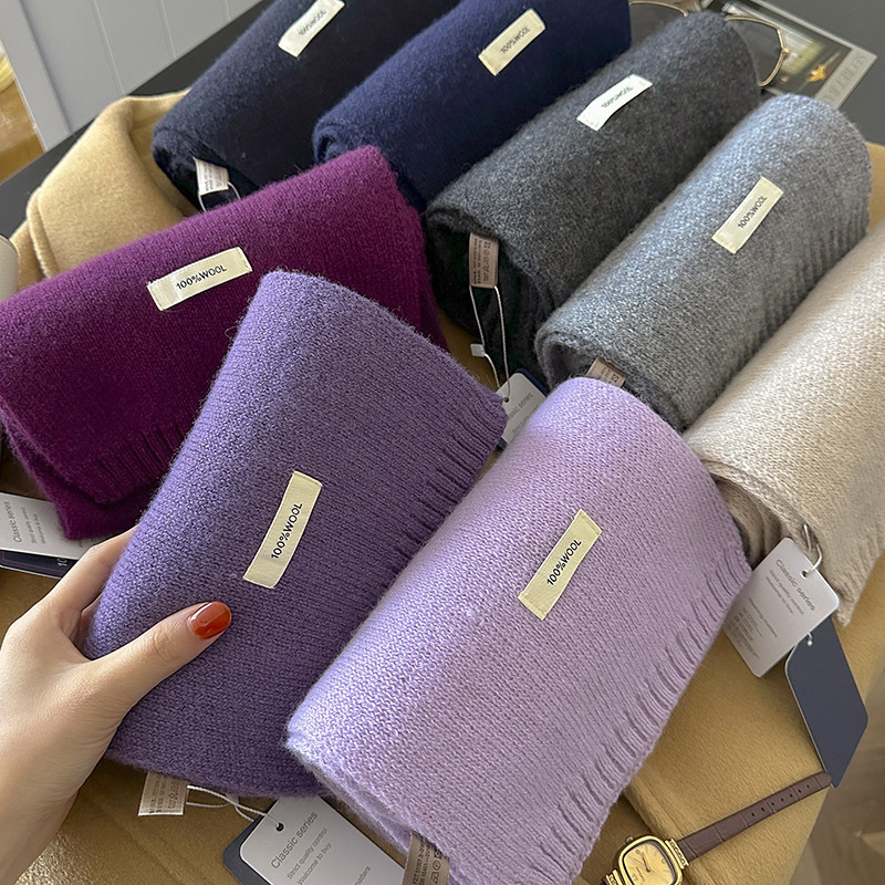 Sciarpa in pura lana a 48 colo - Muffler Men Wool recensione e prezzo