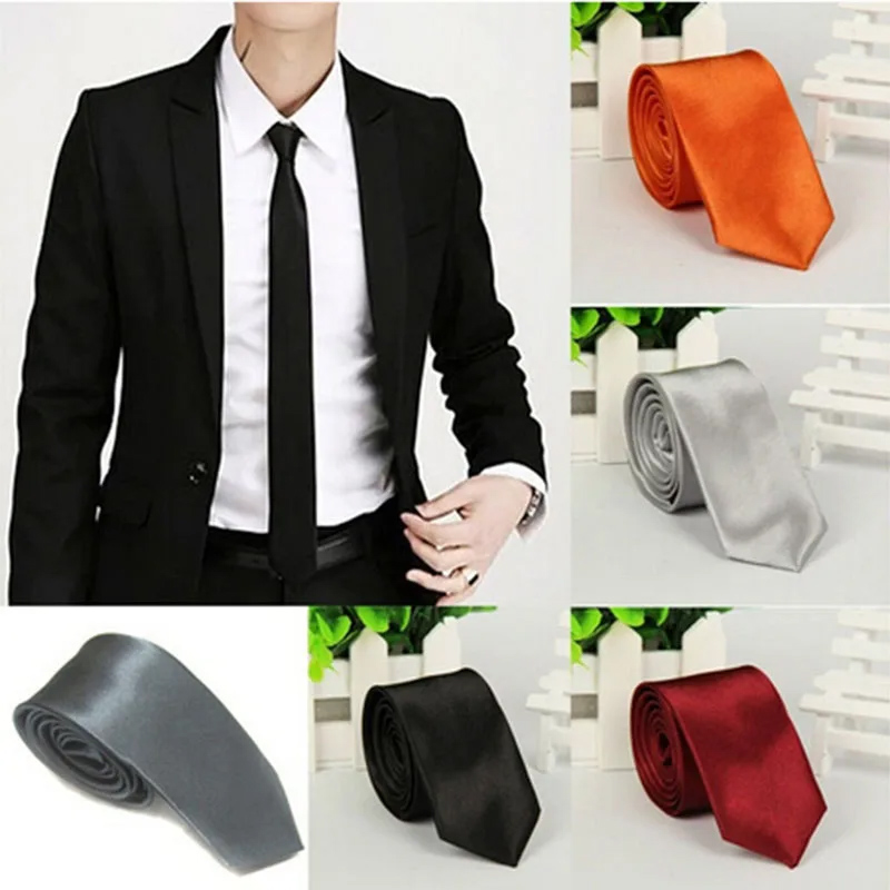Cravatta Elegante Monocolore d - Skinny Tie Men recensione e prezzo