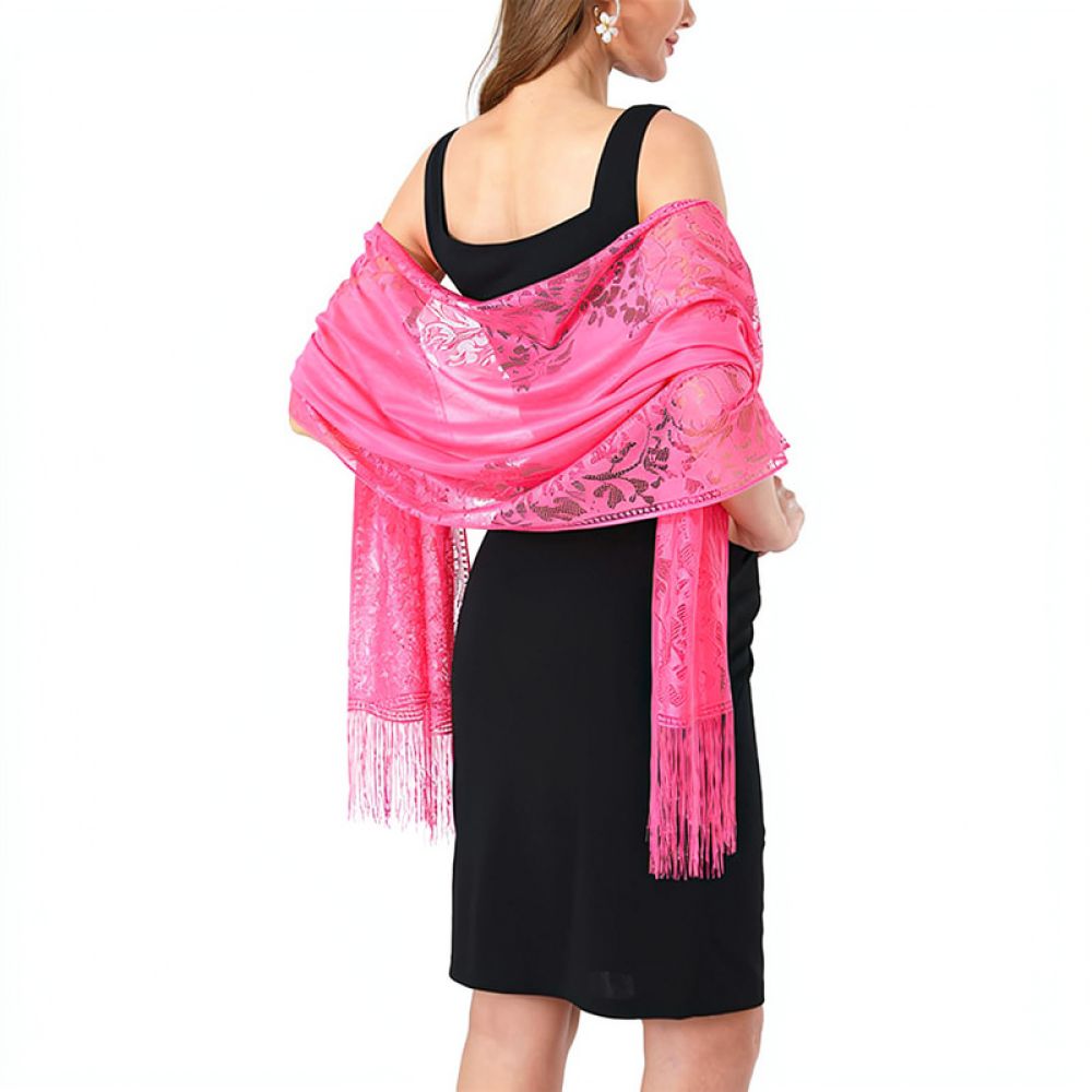 Elegante scialle in pizzo flor - Stole Wedding Shawl recensione e prezzo