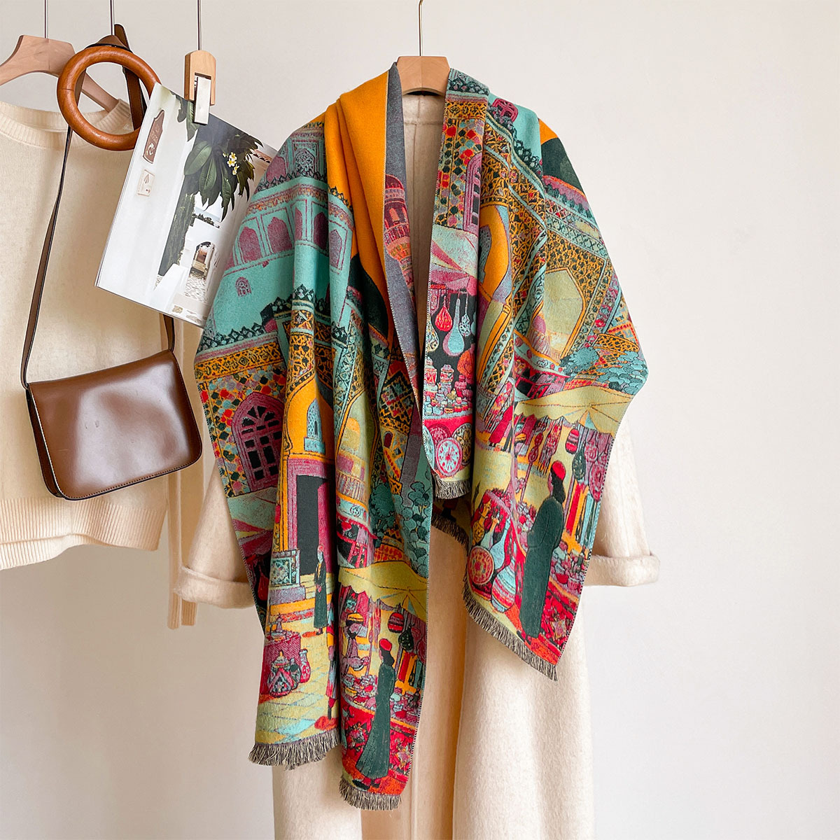 Sciarpa da Donna in Imitazione - Pashmina Wrap Large recensione e prezzo