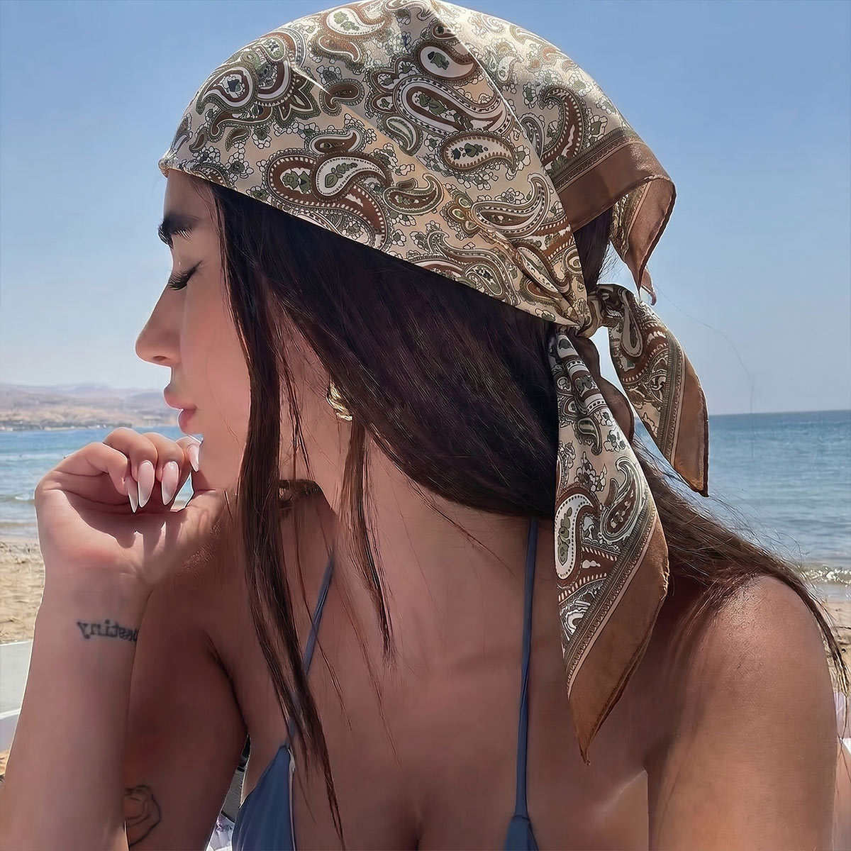 Nuovo Design Elegante Foulard  - Scarf Silk Square recensione e prezzo