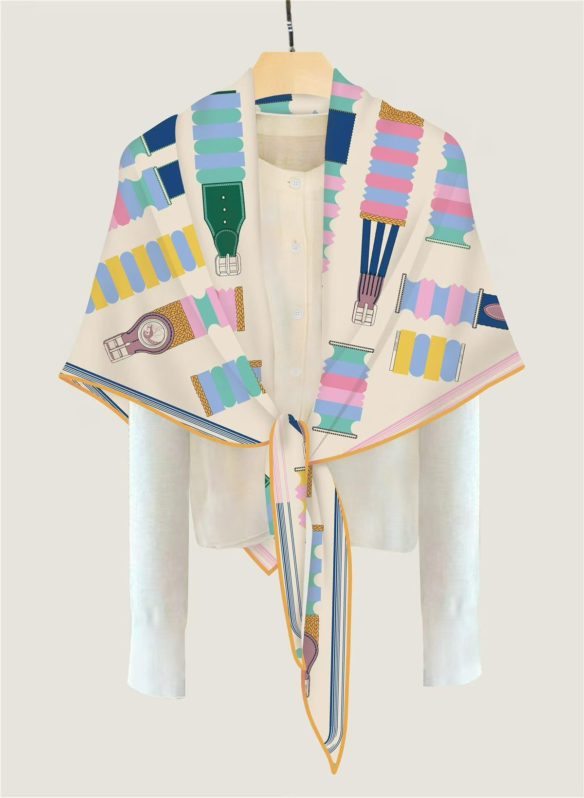 Sciarpa in Seta e Cashmere a T - Pashmina Wrap Large recensione e prezzo