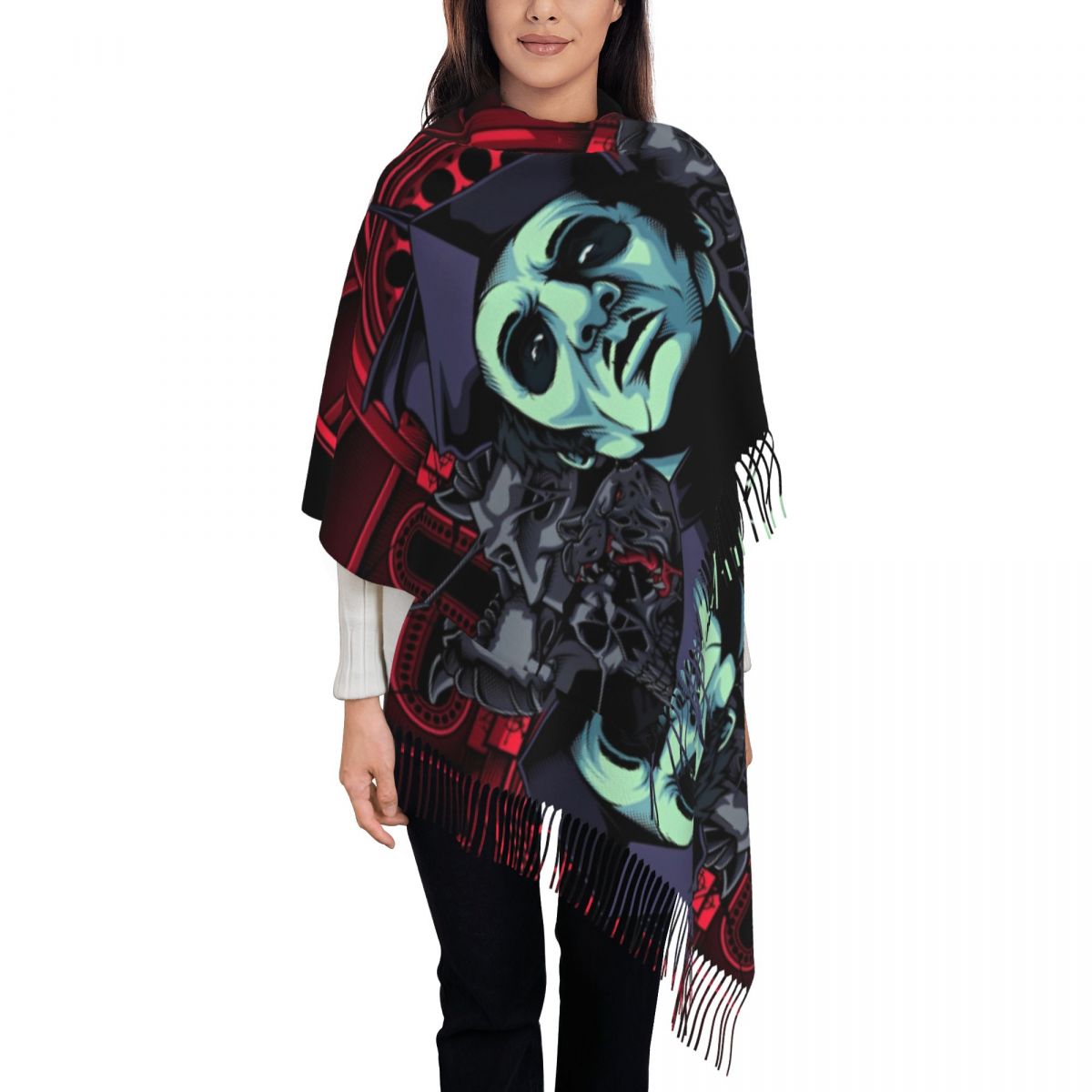 Scialle a fascia fantasma per  - Pashmina Wrap Large recensione e prezzo